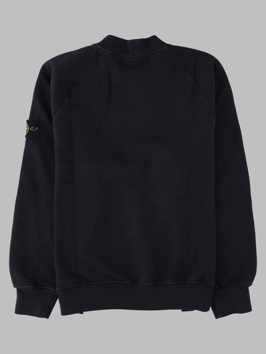 Stone Island Men Felpa Con Patch Logo