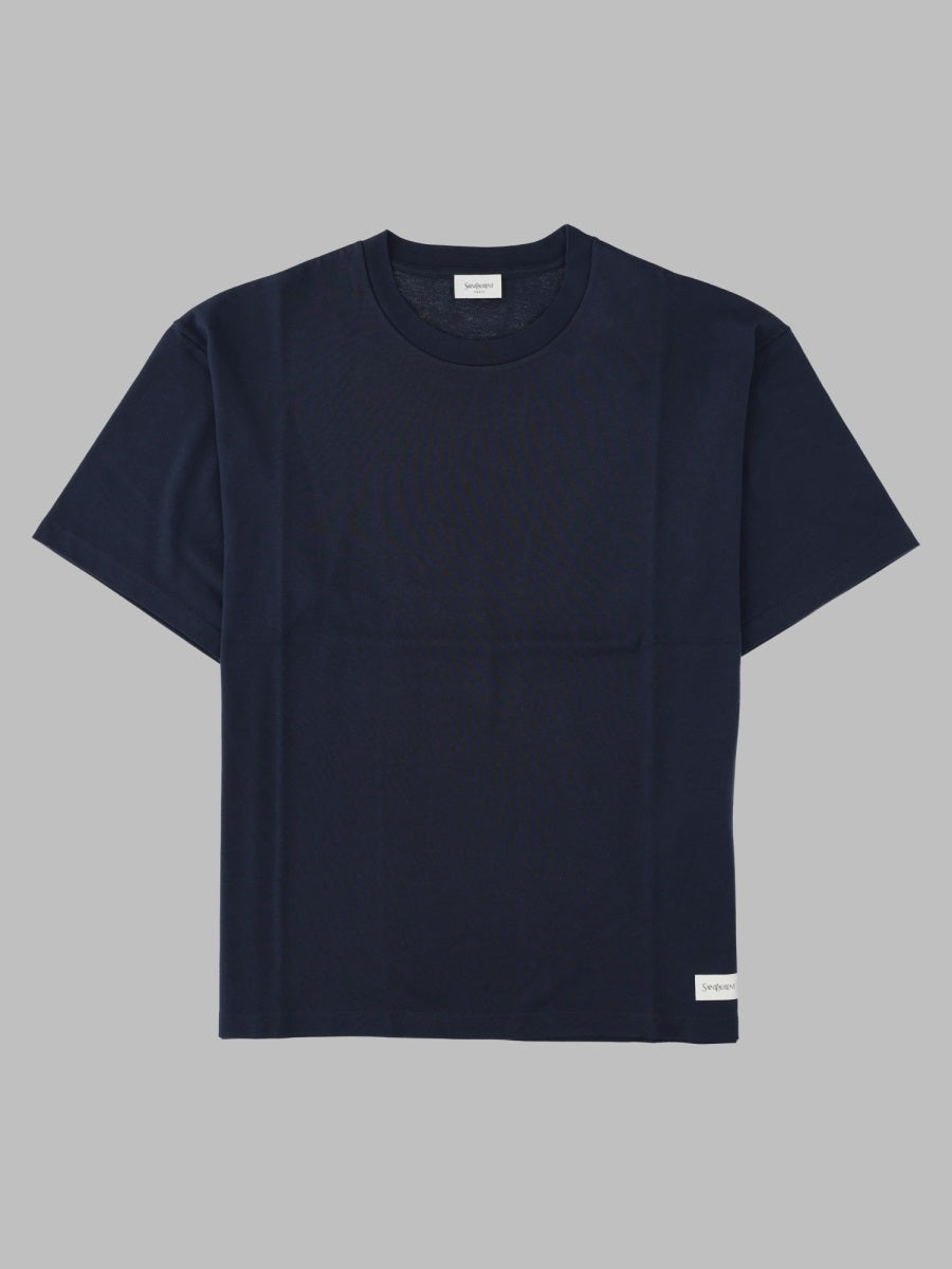 Saint Laurent Men T-Shirt Con Patch Logo