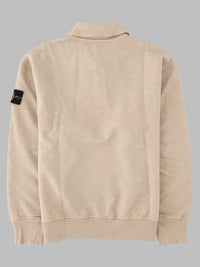 Stone Island Men Felpa Oversize Con Colletto Polo