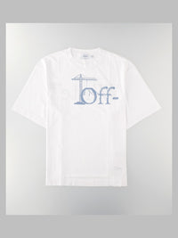 Off-White Men T-Shirt Con Logo