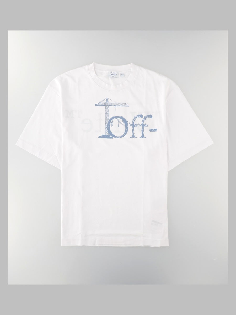 Off-White Men T-Shirt Con Logo