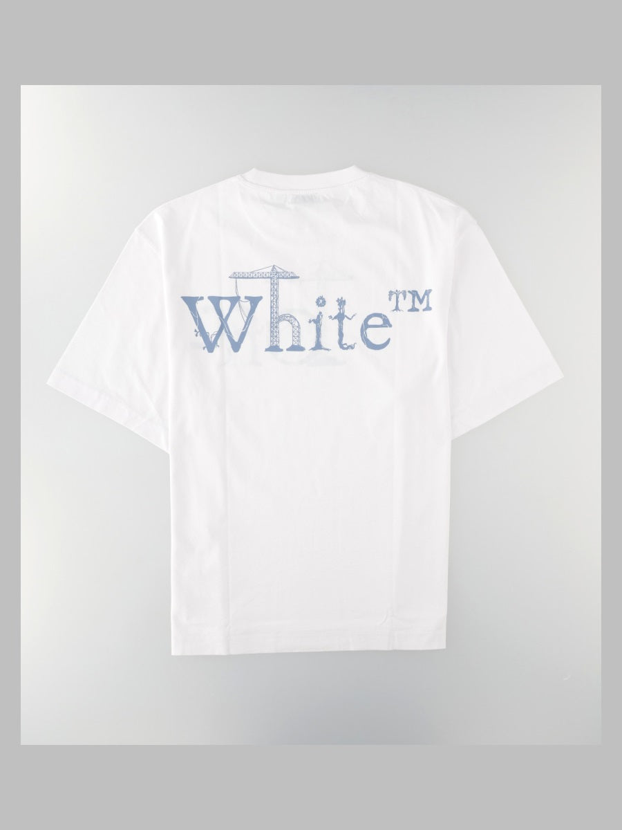 Off-White Men T-Shirt Con Logo