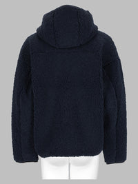 Diesel Men Giacca Teddy Con Cappuccio