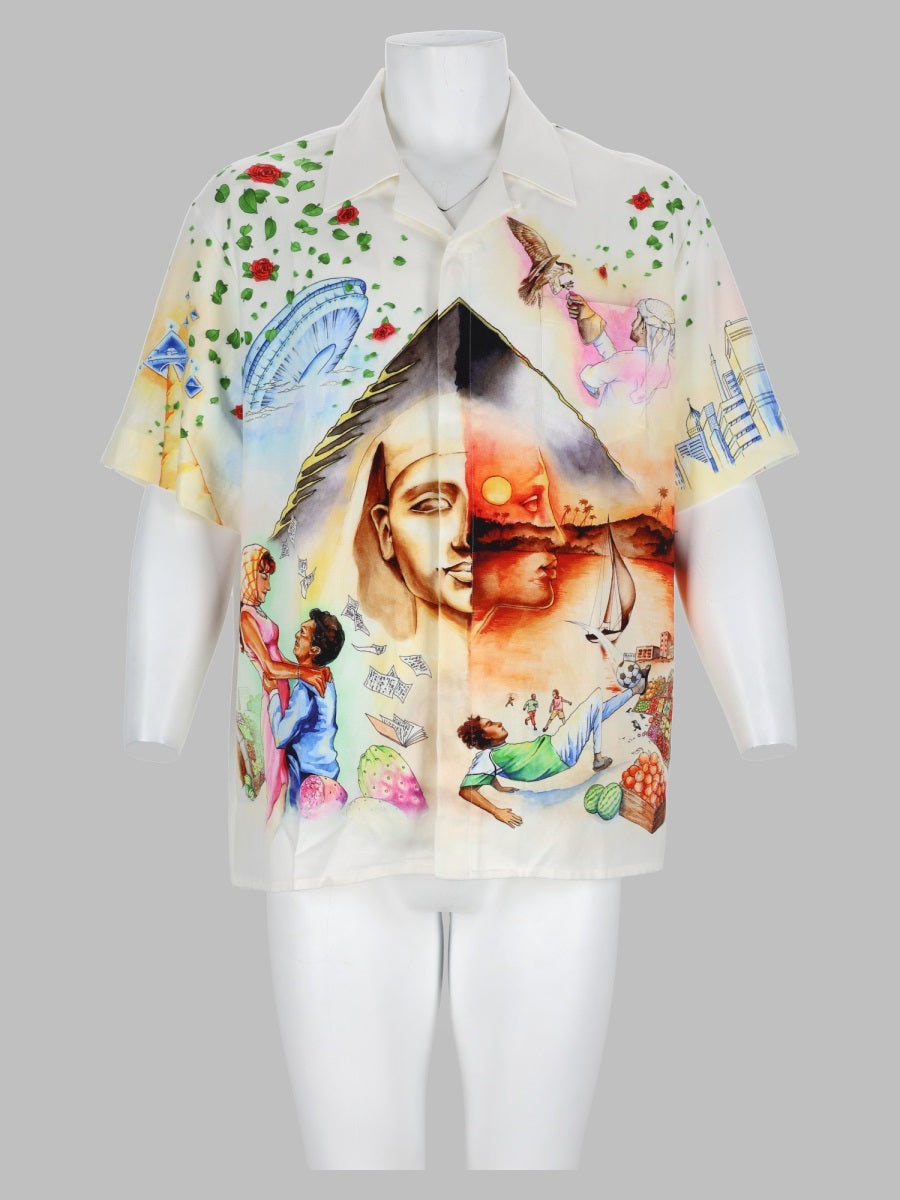 Casablanca Men Camicia "Arts Egyptiens"