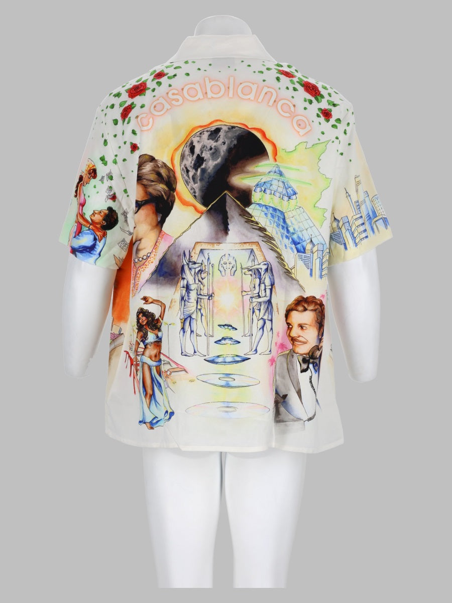 Casablanca Men Camicia "Arts Egyptiens"