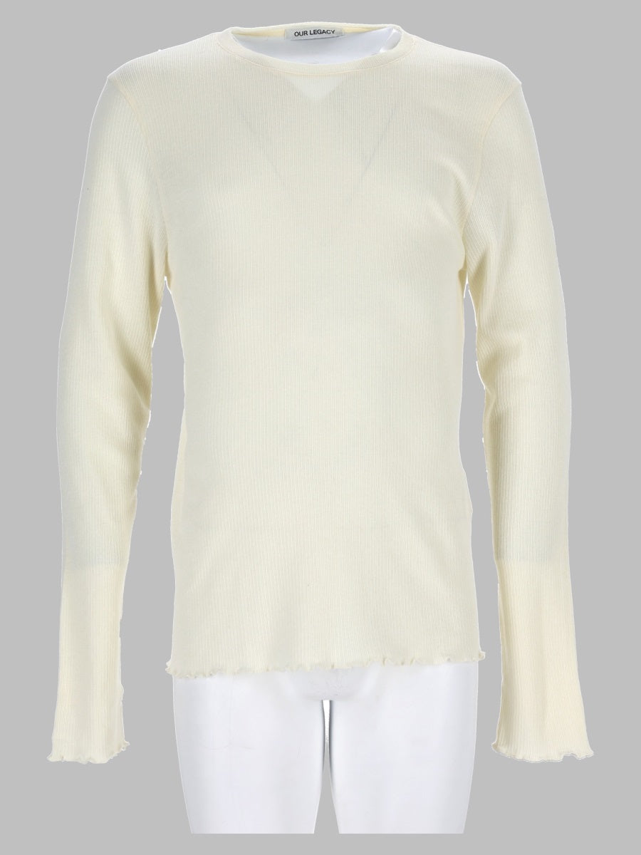 Our Legacy Men T-Shirt A Manicia Lunga In Misto Cotone