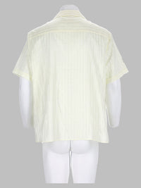 Versace Men Camicia Jacquard Micro Greca