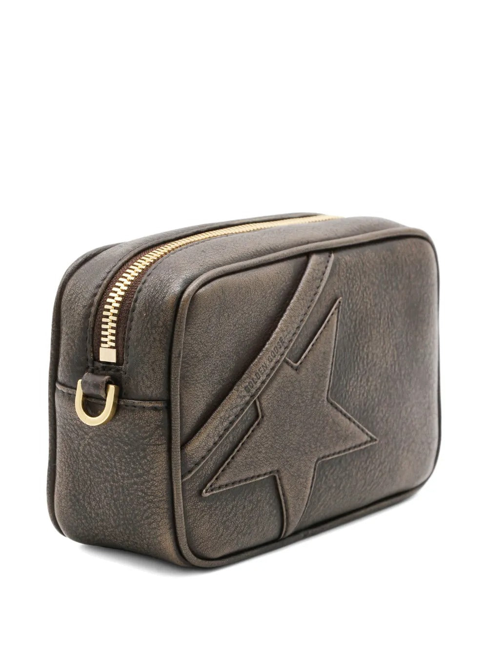GOLDEN GOOSE Mini Star Bag In Distressed Leather With Tone-On-Tone Star Women