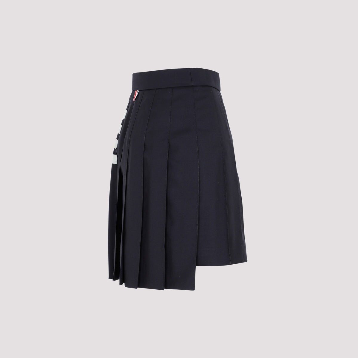 Thom Browne 4-Bar Pleated Miniskirt Women