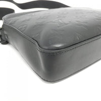 Louis Vuitton Duo Messenger Black Leather Shoulder Bag (Pre-Owned)