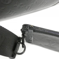 Louis Vuitton Duo Messenger Black Leather Shoulder Bag (Pre-Owned)