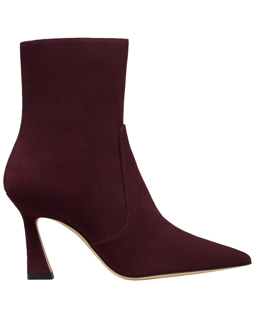 Stuart Weitzman Stuart Weitzman Vinnie Zip Suede Bootie 85