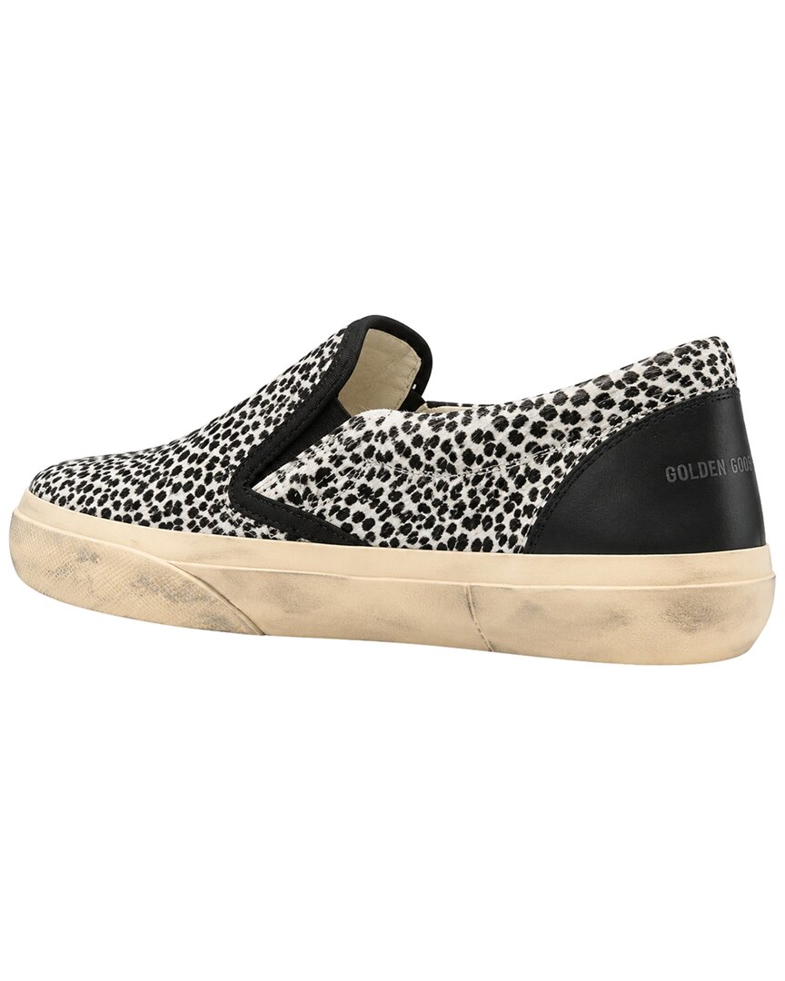 Golden Goose Vce Animal-Print Leather Sneaker