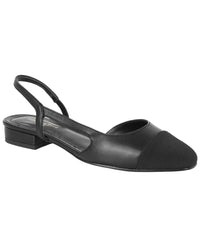 Tiffany & Fred Paris 2-Tone Leather Flat