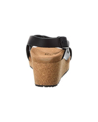 Papillio By Birkenstock Samira Narrow Leather Wedge Sandal