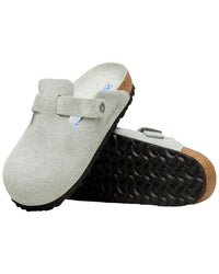Birkenstock Boston Soft Footbed Suede Sandal