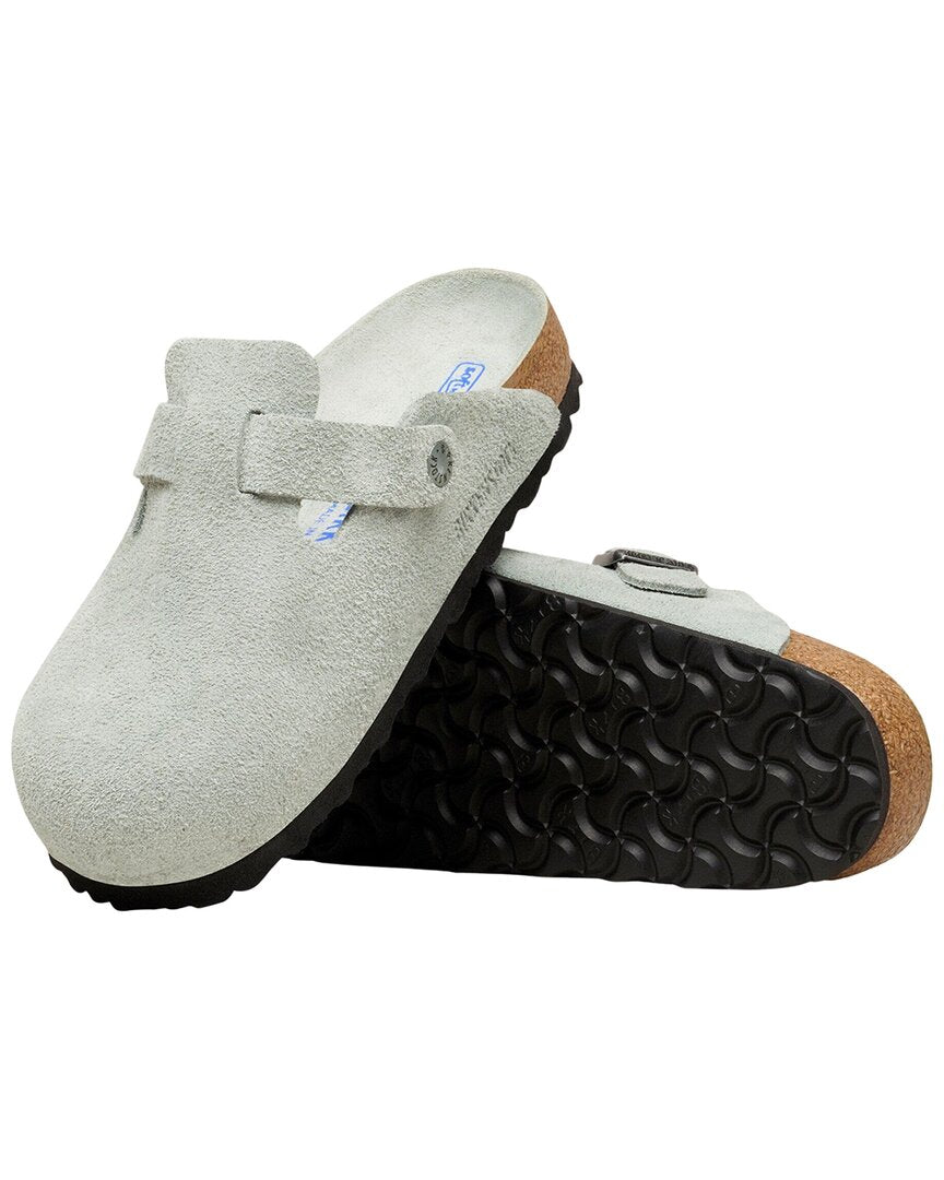 Birkenstock Boston Soft Footbed Suede Sandal