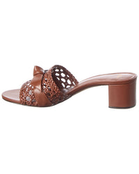 Alexandre Birman Clarita Tresse Leather Sandal