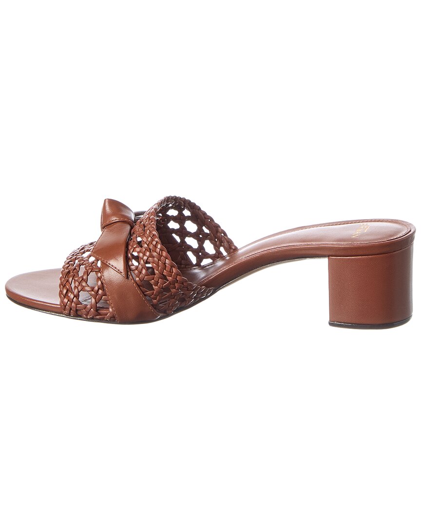 Alexandre Birman Clarita Tresse Leather Sandal