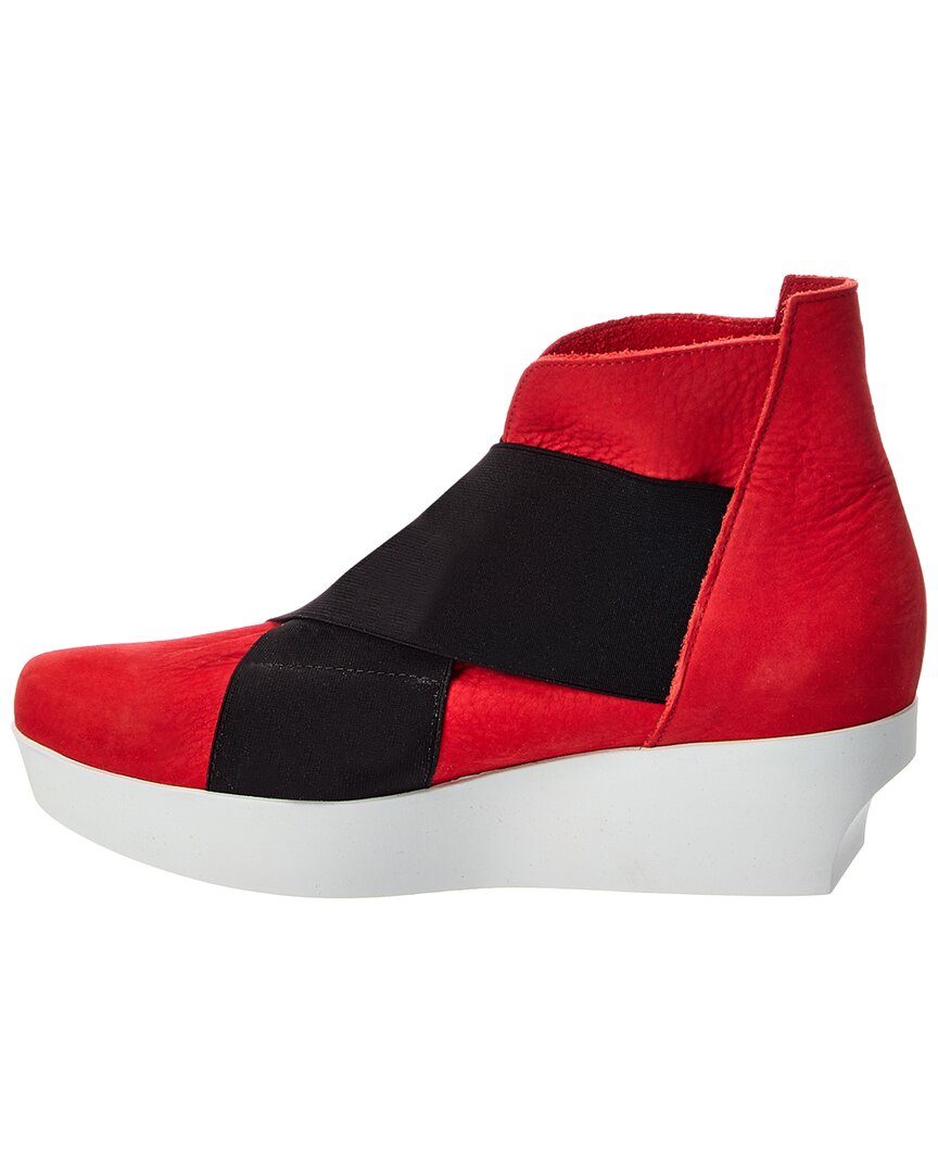 Arche Arche Fujtik Leather Wedge Bootie