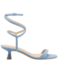Stuart Weitzman Stuart Weitzman Nudist Wrap 50 Denim Sandal