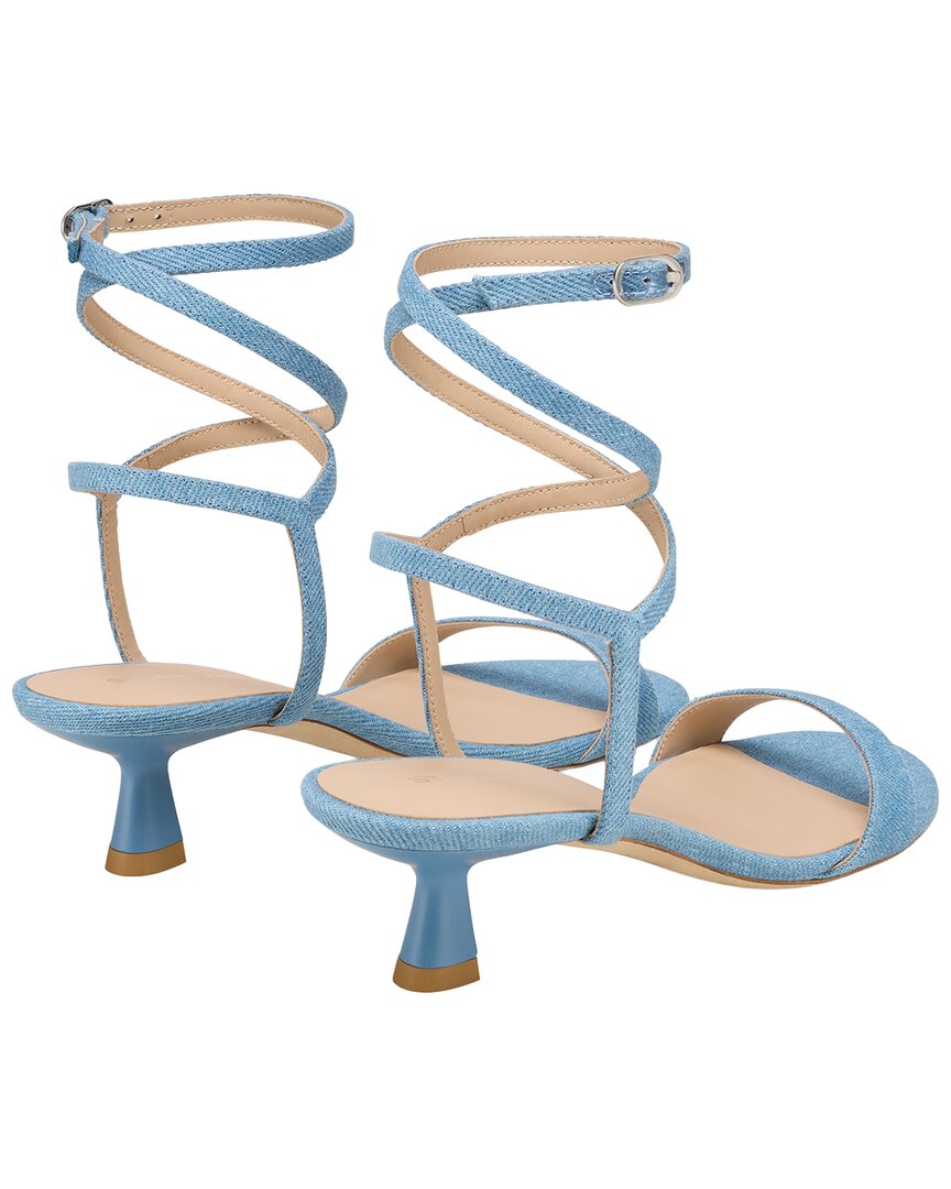 Stuart Weitzman Stuart Weitzman Nudist Wrap 50 Denim Sandal