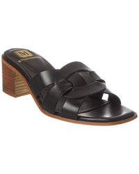 M By Bruno Magli Aria Leather Sandals Black 9