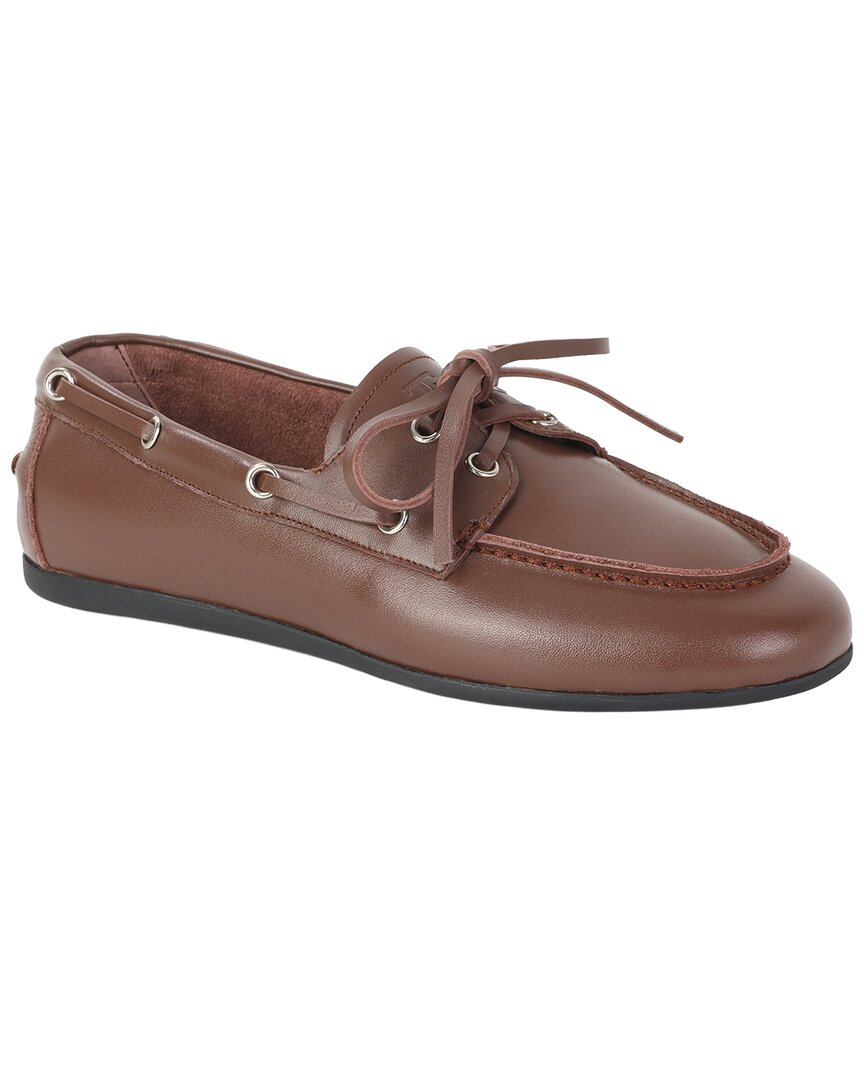 Tiffany & Fred Paris Leather Loafer