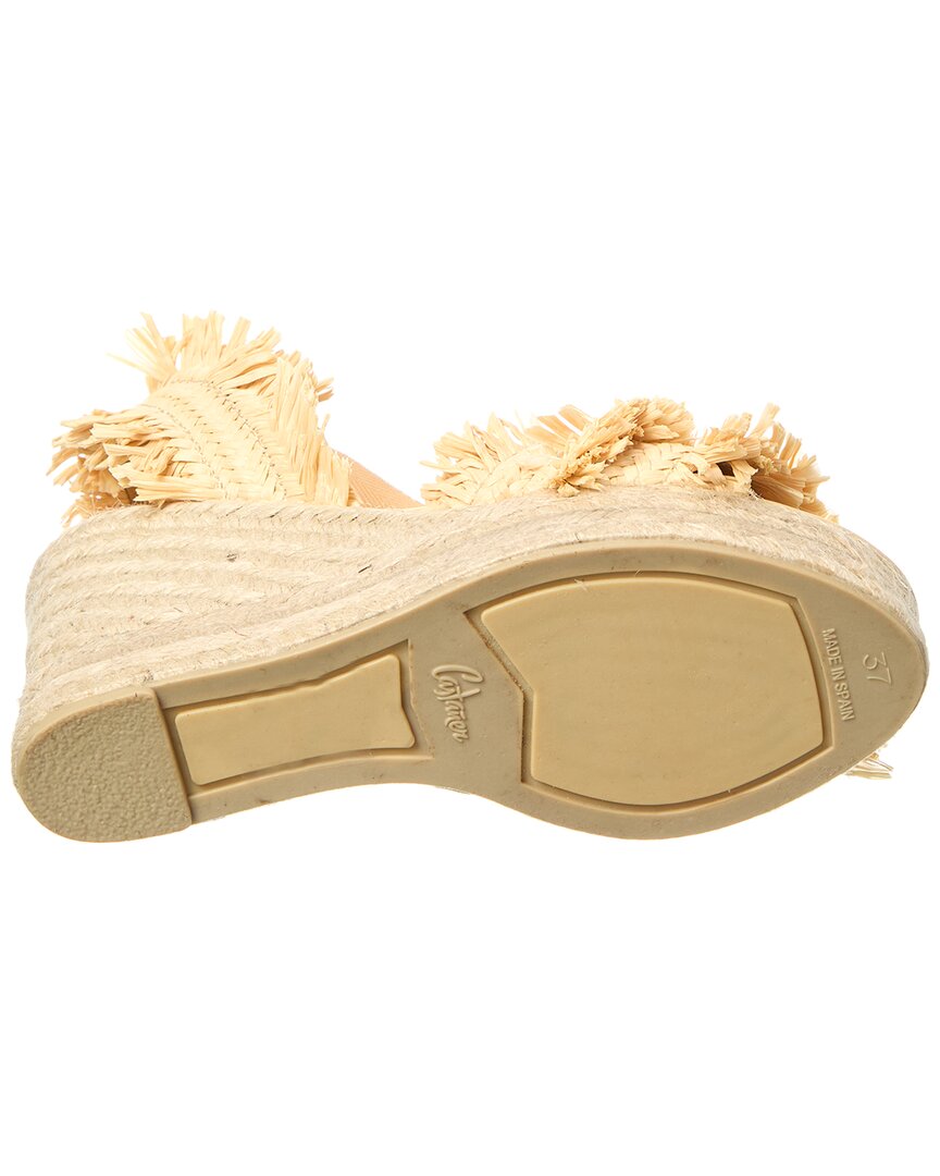 Castañer Belisa Raffia Wedge Sandal