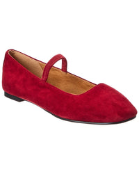 Madewell Madewell The Greta Suede Ballet Flat