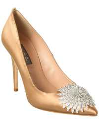 Sjp By Sarah Jessica Parker Safa 100 Satin Pump Brown Multi