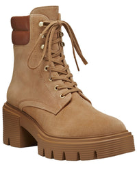 Stuart Weitzman Stuart Weitzman Soho Lace-Up Suede Bootie