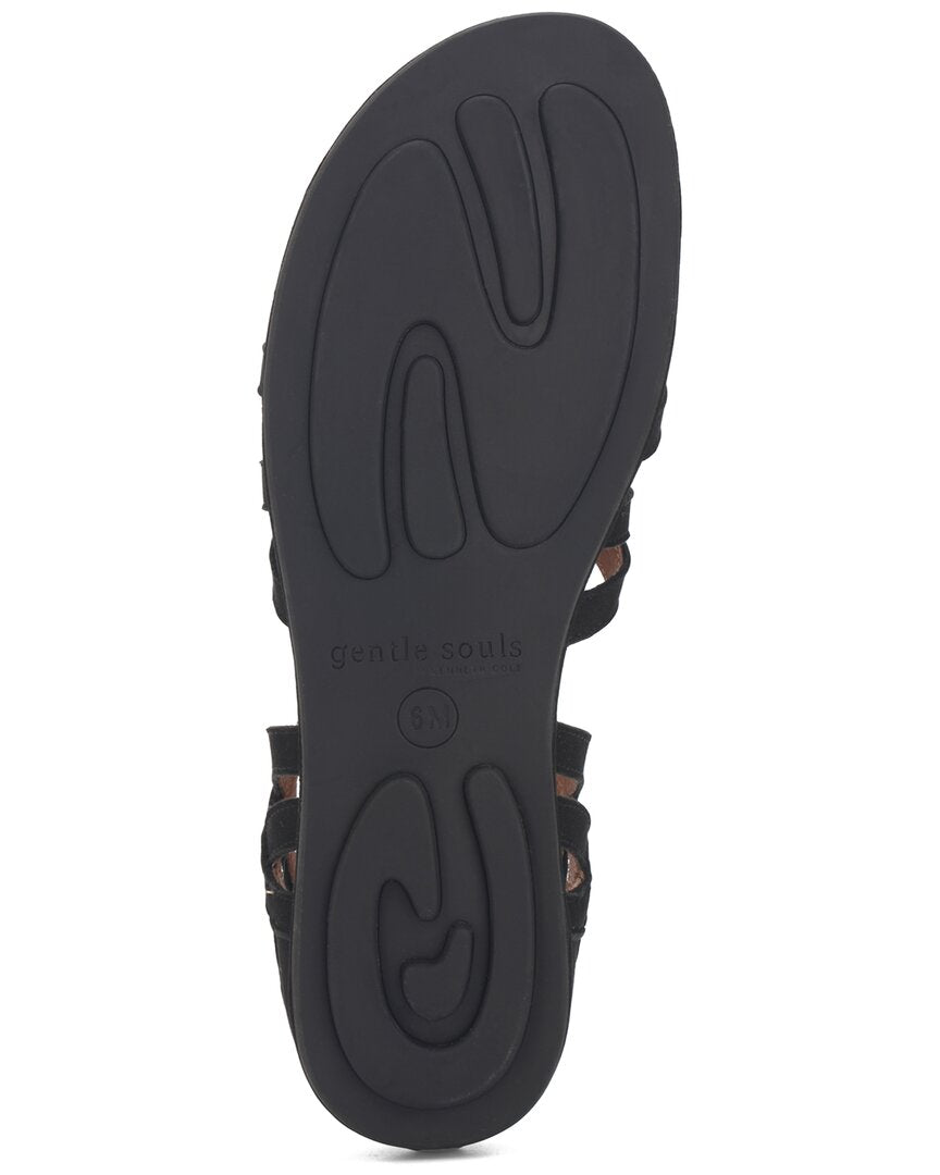 Gentle Souls Gentle Souls By Kenneth Cole Heart Leather Sandal