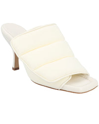Gia Borghini Couture Leather Sandal White
