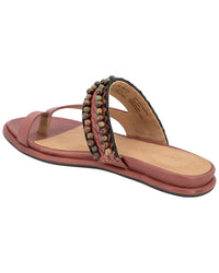 Gentle Souls By Kenneth Cole Lentini Bead Leather Sandal