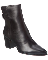 Alexandre Birman Jessa 60 Leather Bootie Black 36