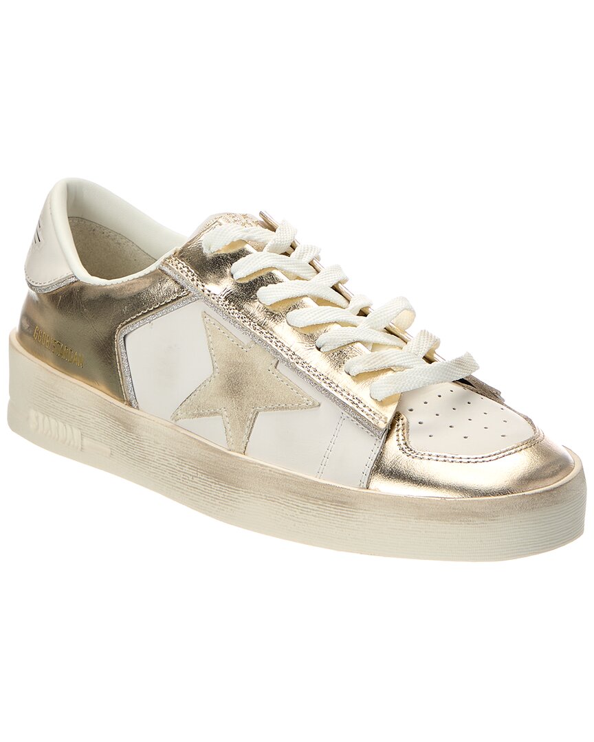 Golden Goose Golden Goose Stardan Con Collarino Leather & Suede Sneaker