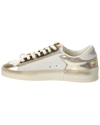 Golden Goose Golden Goose Stardan Con Collarino Leather & Suede Sneaker