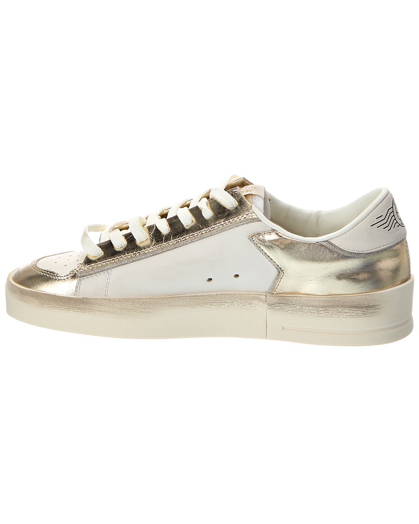 Golden Goose Golden Goose Stardan Con Collarino Leather & Suede Sneaker