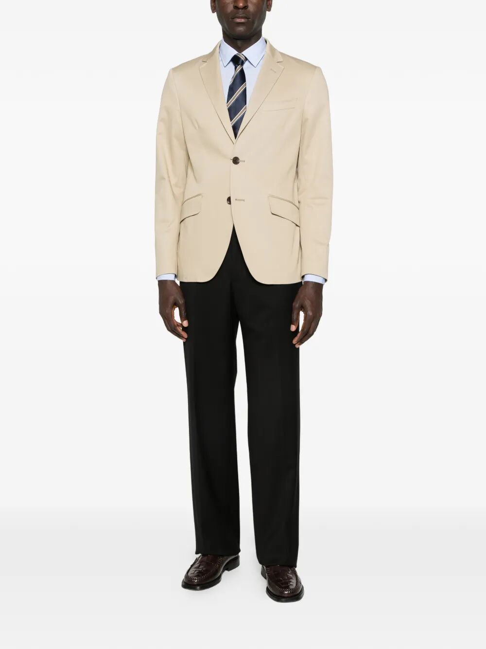 Etro Men Roma Single-Breasted Cotton Blazer