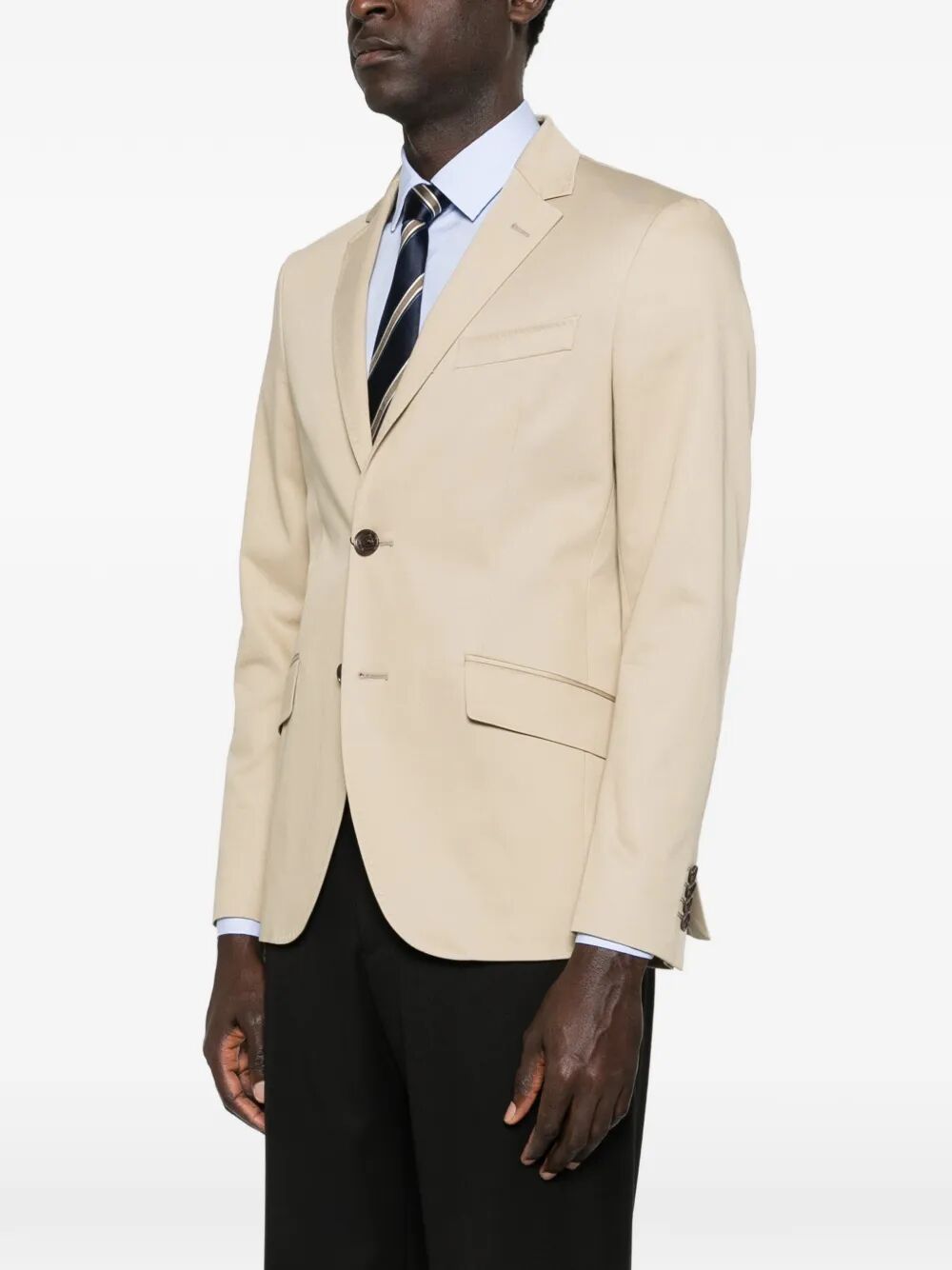 Etro Men Roma Single-Breasted Cotton Blazer