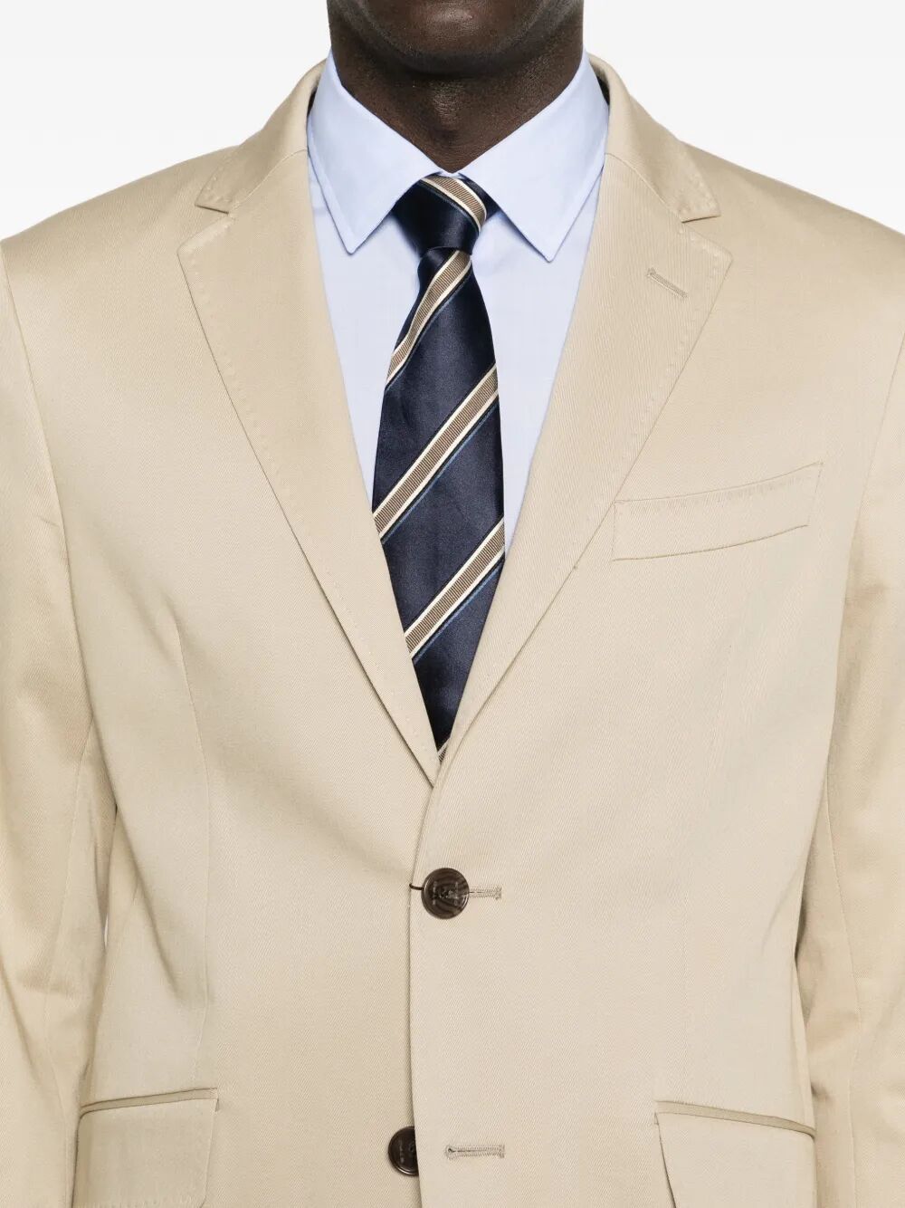 Etro Men Roma Single-Breasted Cotton Blazer