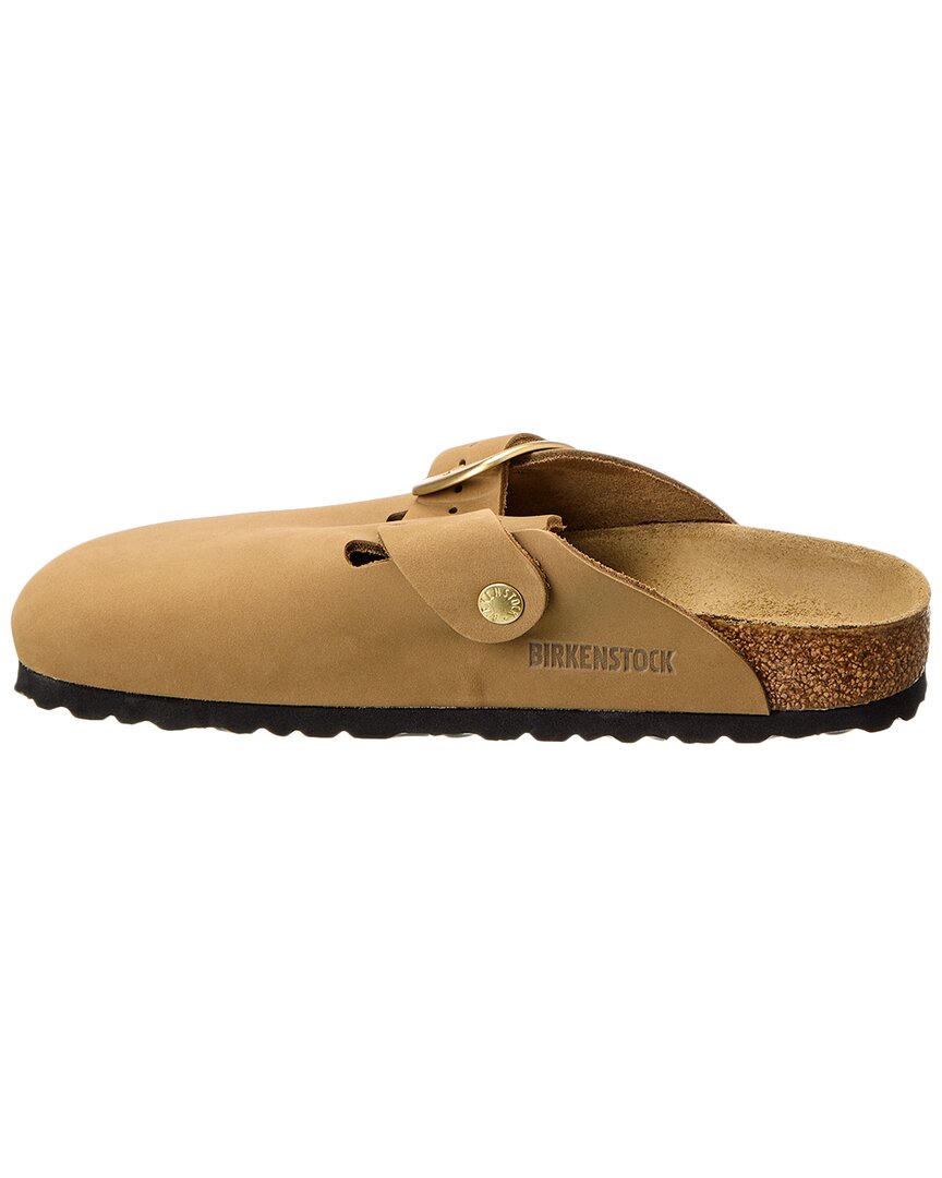 Birkenstock Boston Big Buckle Narrow Leather Clog