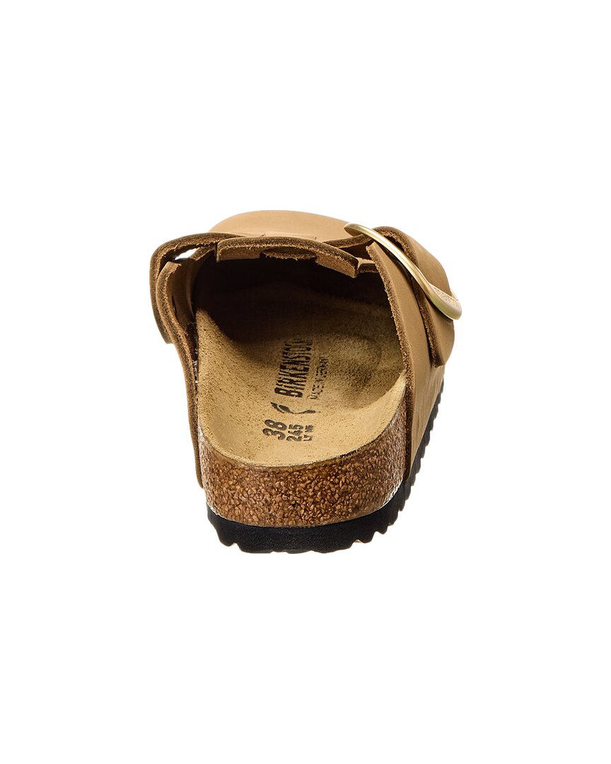Birkenstock Boston Big Buckle Narrow Leather Clog