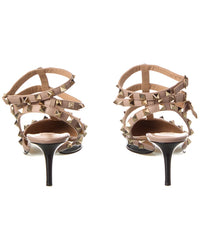Valentino Valentino Rockstud Caged 65 Patent Ankle Strap Pump (Authentic Pre-Loved)