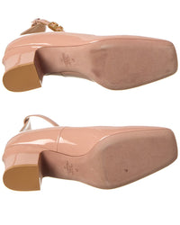 Pre-Owned Valentino Vlogo Tan-Go 60 Patent Pump (Authentic Pre-Loved)