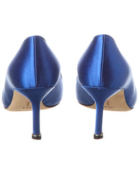 Manolo Blahnik Hangisi 70 Satin Pump (Authentic Pre-Owned)
