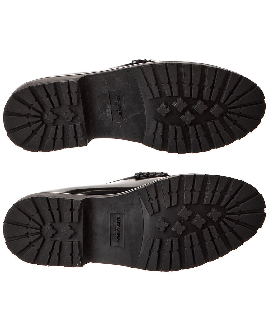 Saint Laurent Le Loafer 15 Leather Moccasin