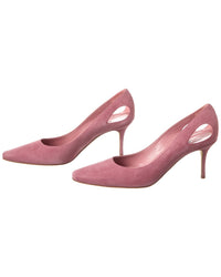 Pre-Owned Manolo Blahnik Toplaca 70 Suede Pump (Authentic Pre-Loved)