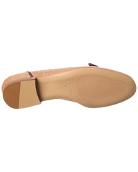 Alexandre Birman Grosgrain Raffia Loafer